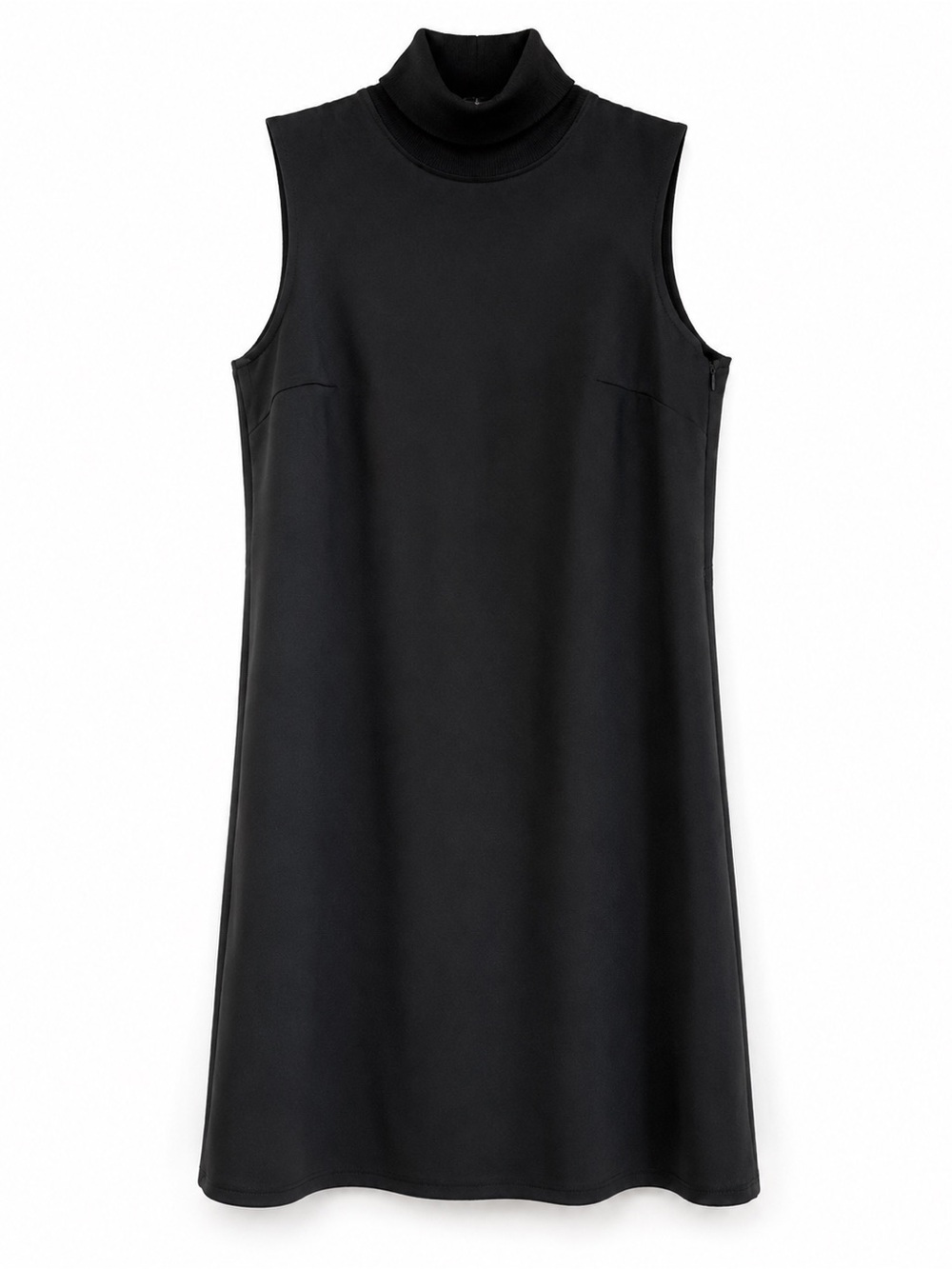 Club Monaco Black Sleeveless Turtleneck Shift Dress | Size 6